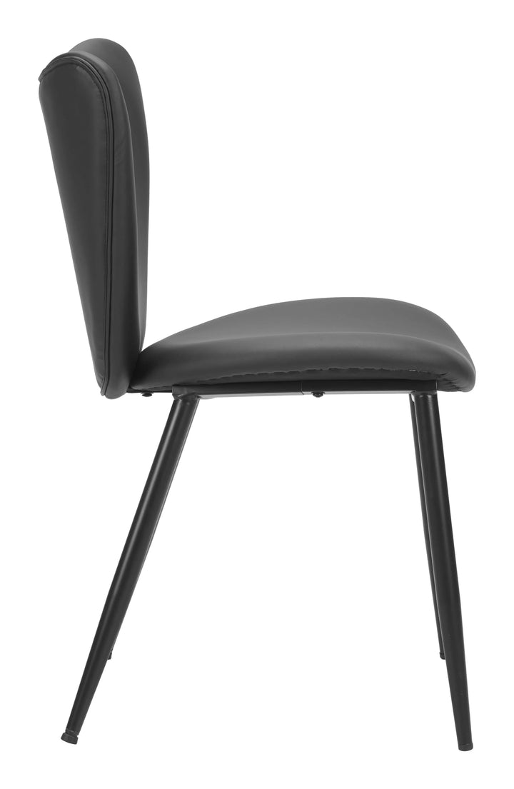 Prestige Dining Chair (Set of 2) Black - AmericanHomeFurniture