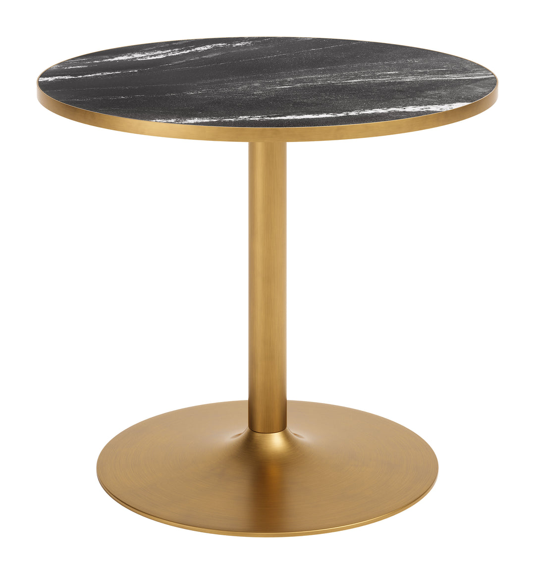 Batu Dining Table Black & Gold