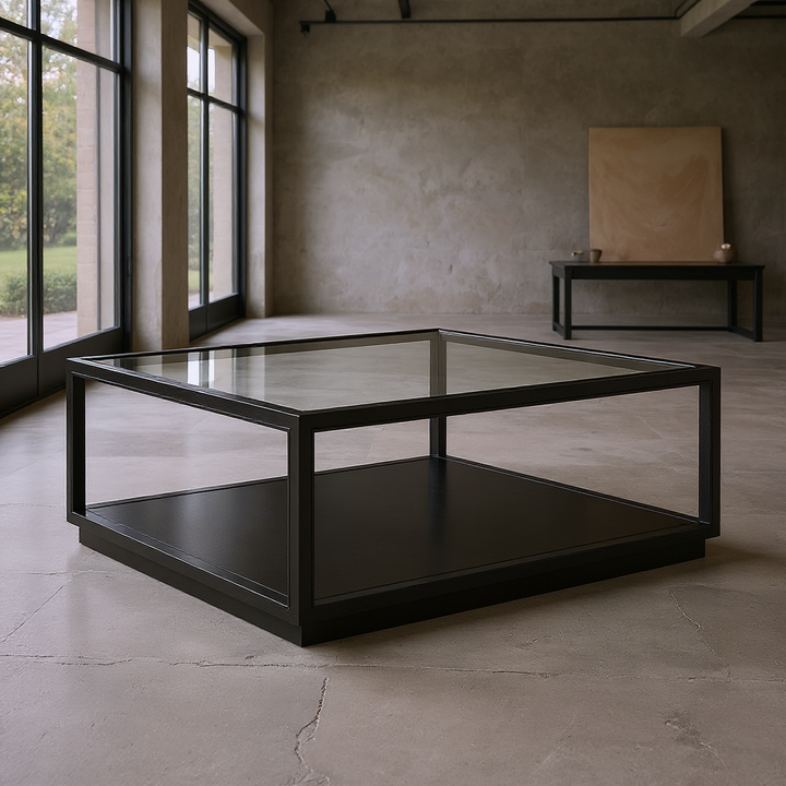 Glaze Sq Cktl Table-Onyx