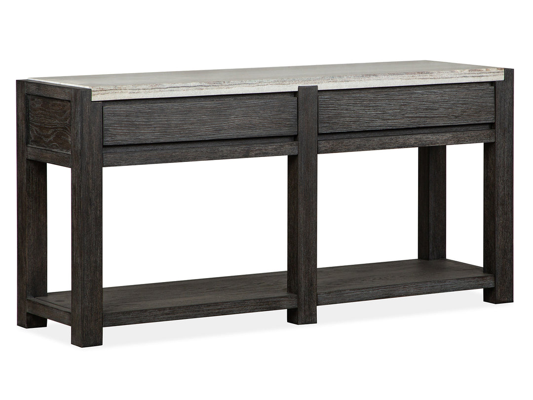 Plum Creek Ravenwood Black Rectangular Sofa Table - T5990-73