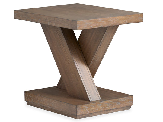 Lansbury Antique Wheat Rectangular End Table - T5940-03