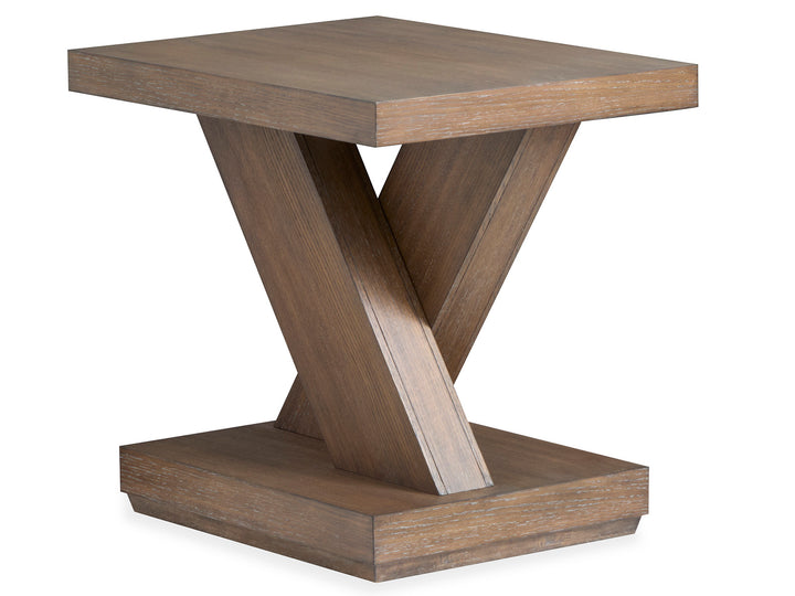 Lansbury Antique Wheat Rectangular End Table - T5940-03