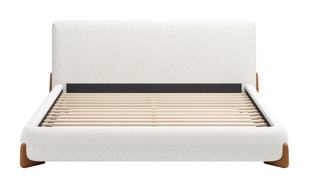 Baris King Bed Ivory