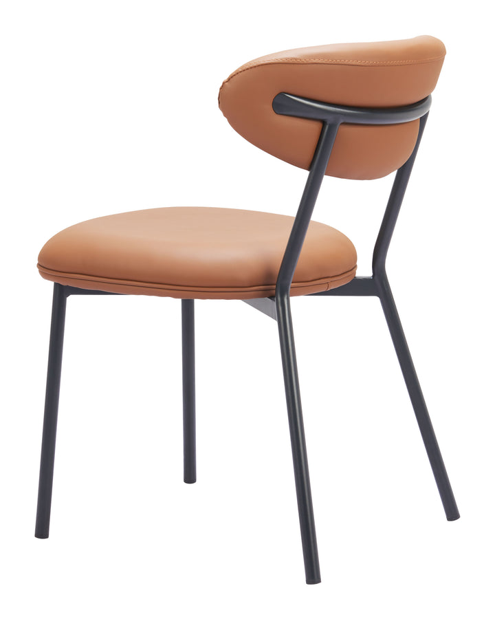 Rorun Dining Chair (Set of 4) Brown
