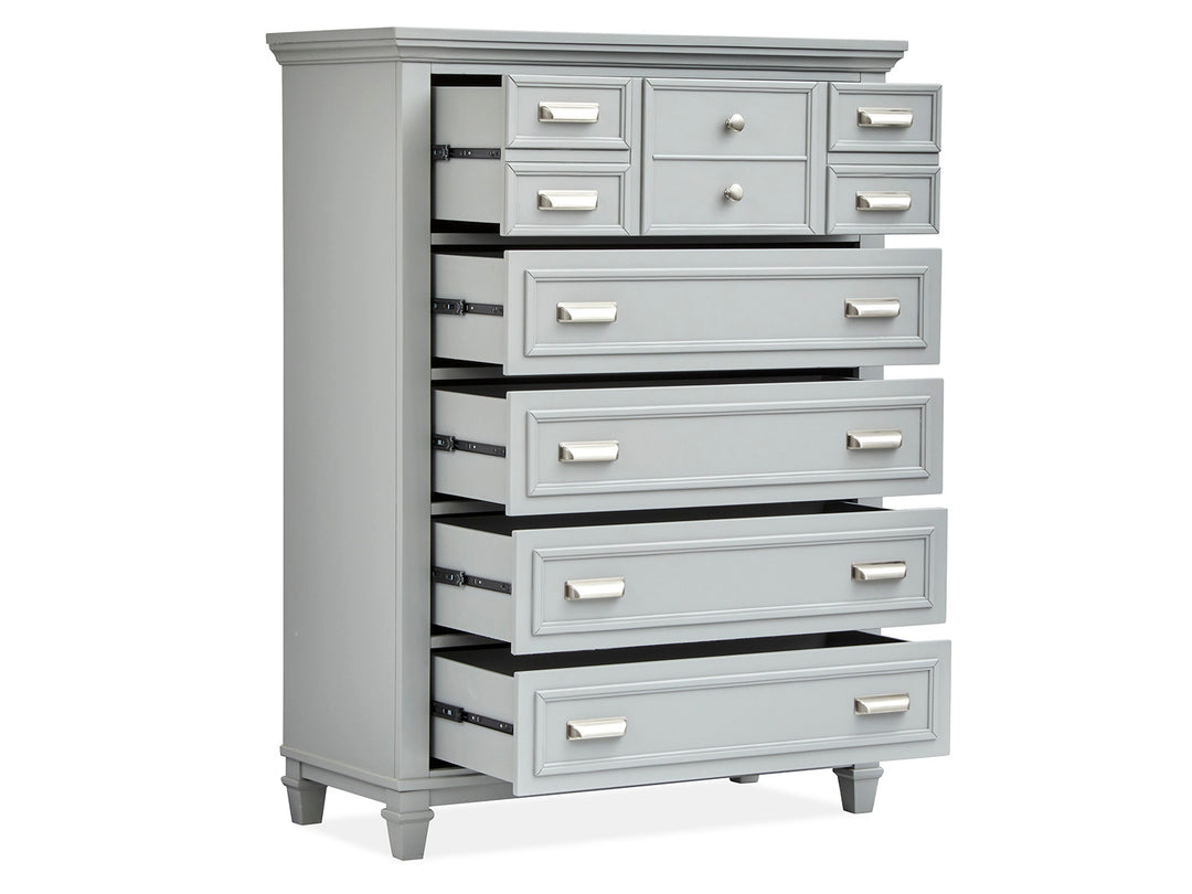 Charleston Harbor Gray Grey Drawer Chest - B5611-10GY