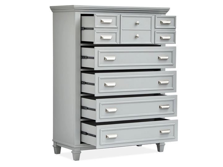 Charleston Harbor Gray Grey Drawer Chest - B5611-10GY