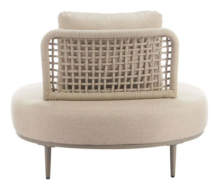 Ruhe Accent Chair Beige - AmericanHomeFurniture