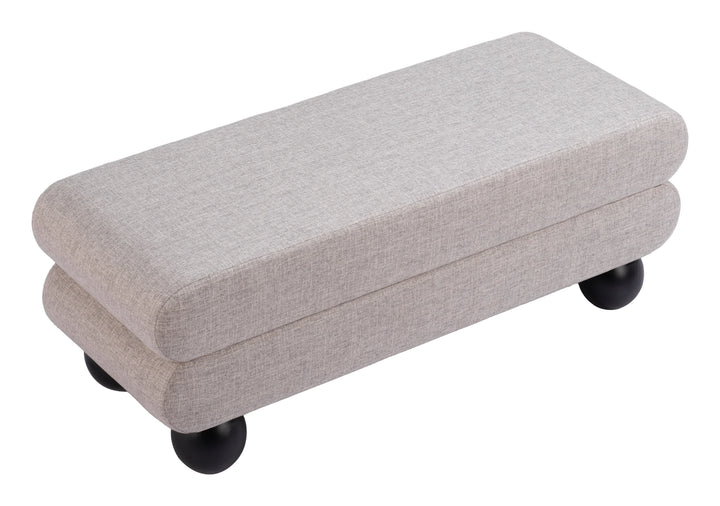 Davao Bench Gray - AmericanHomeFurniture