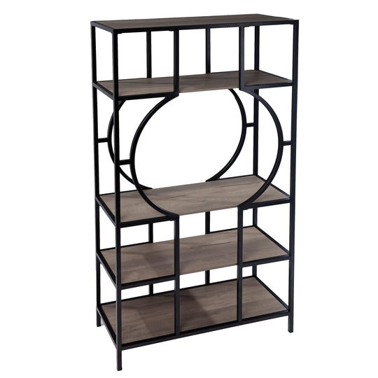 SEI Furniture Tyberton 5-Tier Bookcase BOOKCASES + SHELVES