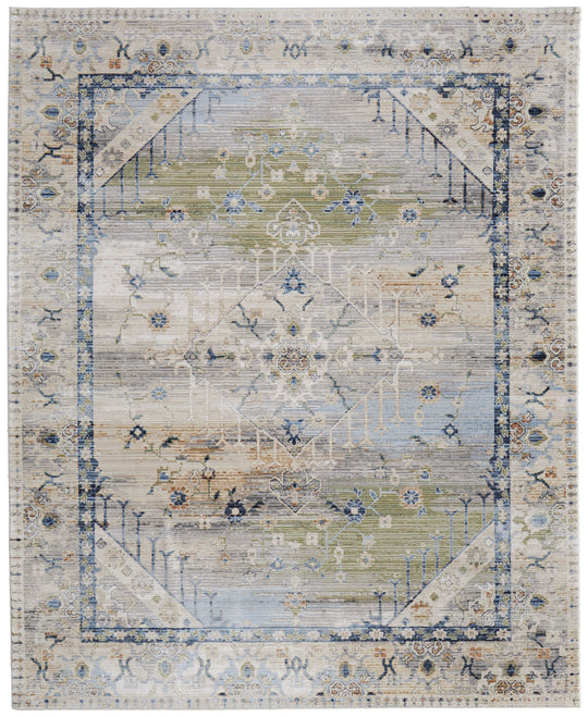 Rectangle/Ivory-Green