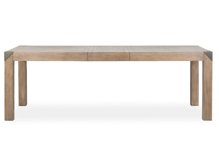 Ainsley Cerused Khaki Extendable Rectangular Dining Table - D5333-20