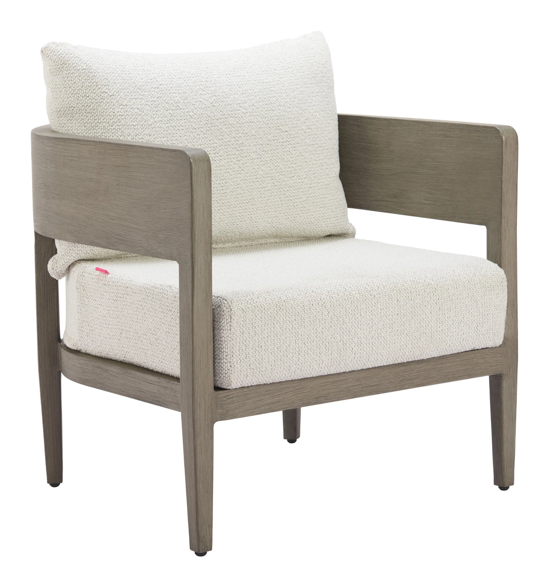 Foret Armchair Beige - AmericanHomeFurniture