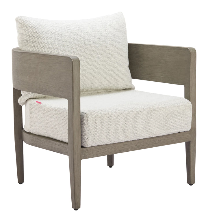Foret Armchair Beige - AmericanHomeFurniture
