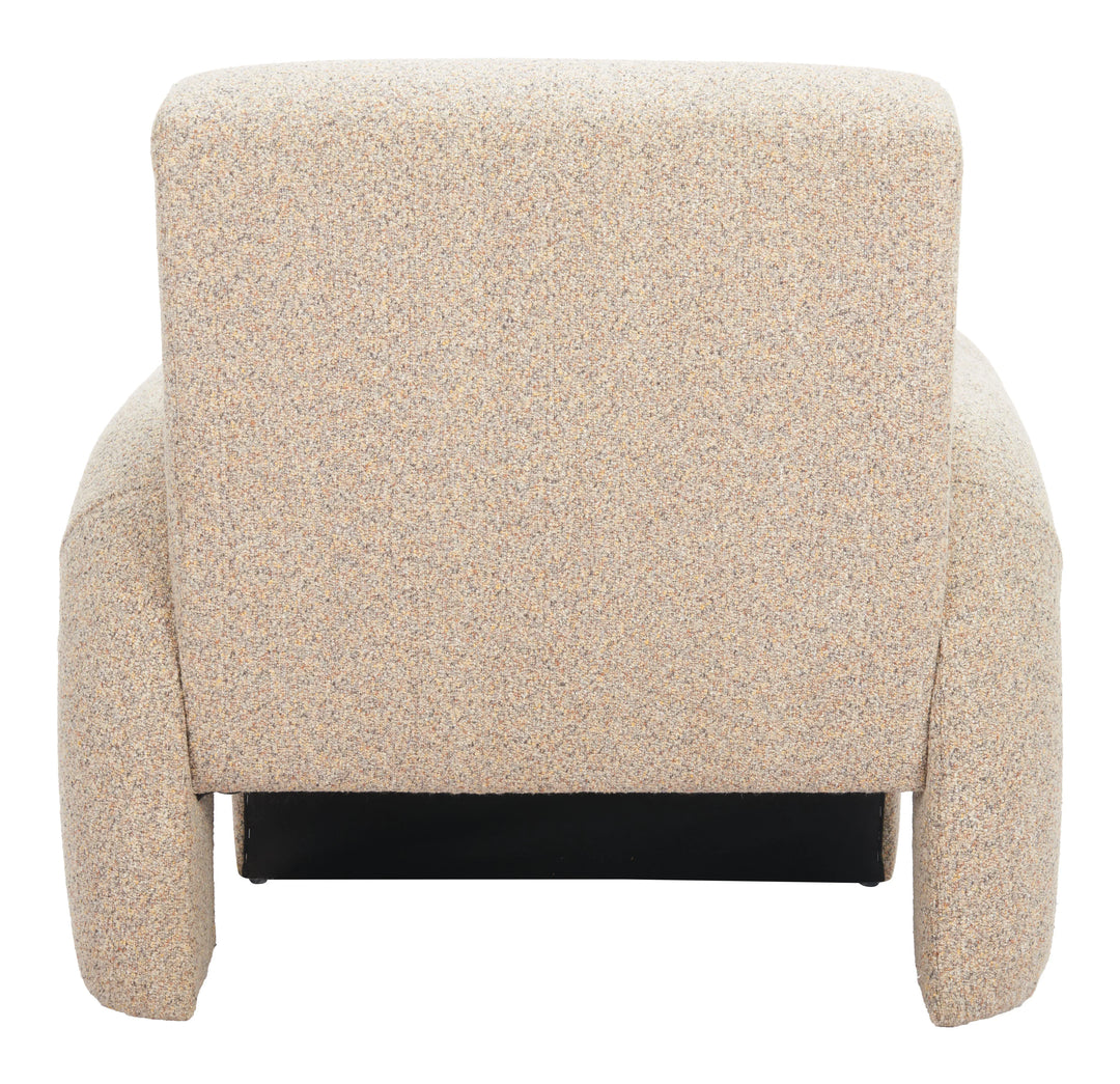 Rura Accent Chair Heathered Beige - AmericanHomeFurniture