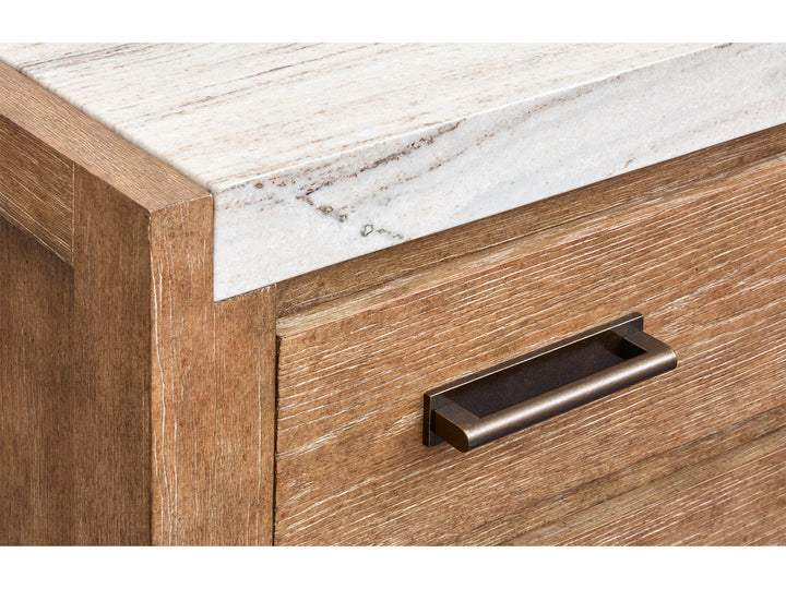 Plum Creek Sierra Brown Open Nightstand - B5768-05