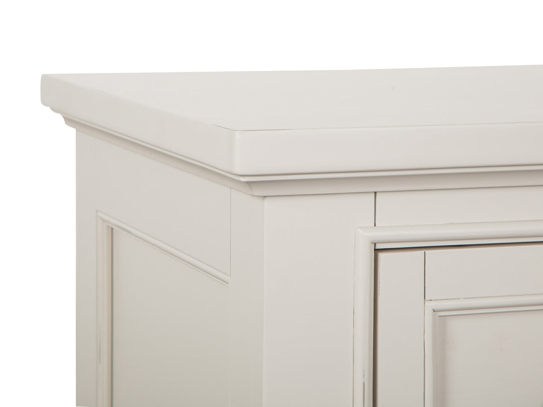 Willowbrook Egg Shell White Drawer Nightstand - B5324-01