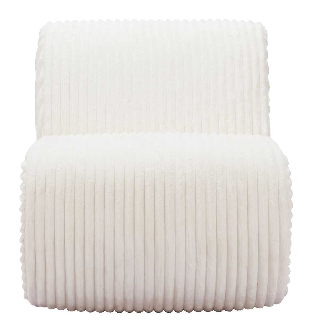 Opam Accent Chair White - AmericanHomeFurniture