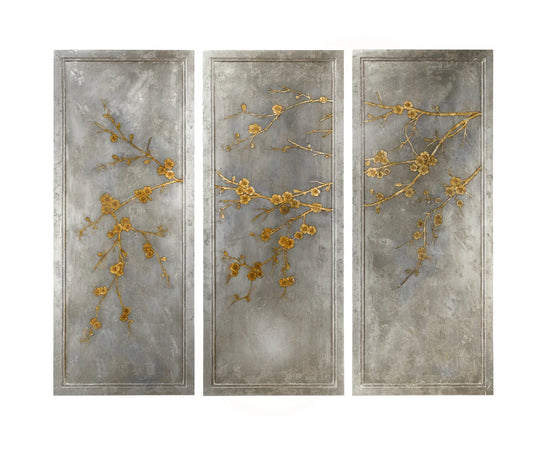 Chelsea House Cherry Blossom Panels (S3) WALL ACCENTS