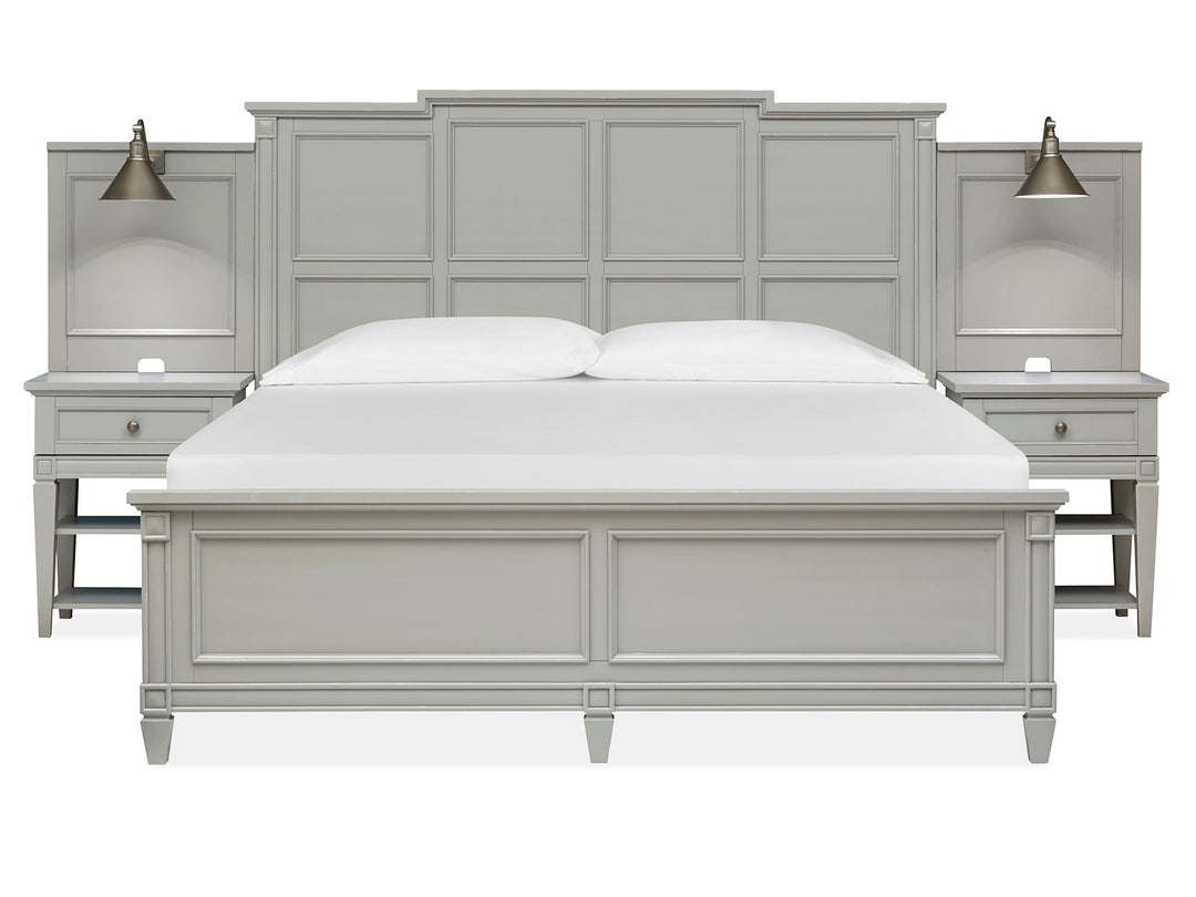Glenbrook Pebble California King Wall Bed - B5668-74B