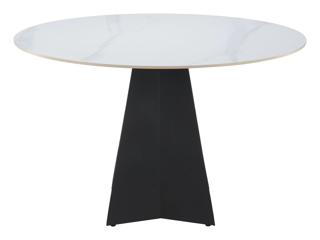 Izar Dining Table White - AmericanHomeFurniture