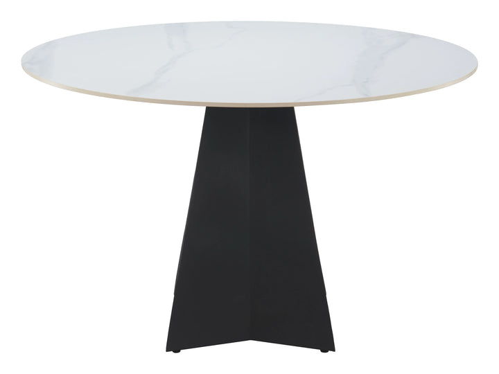Izar Dining Table White - AmericanHomeFurniture