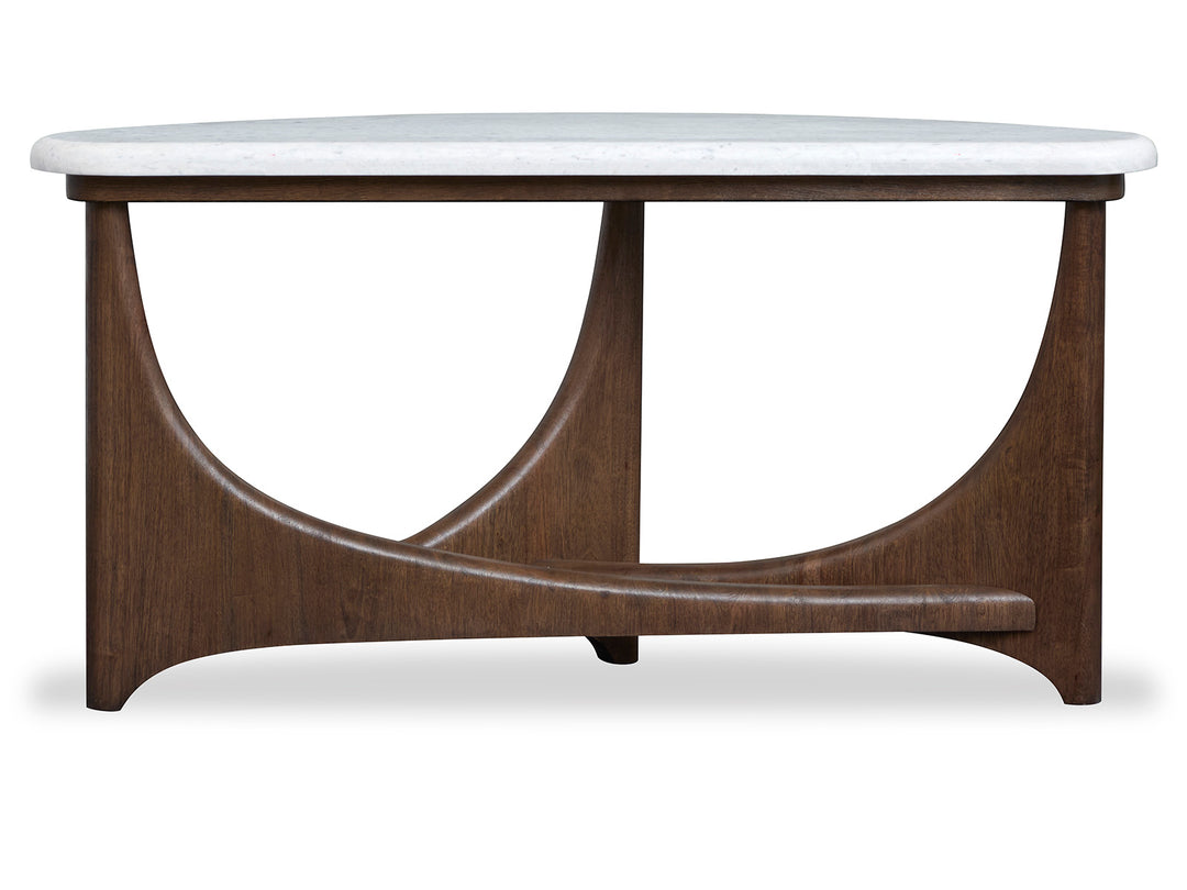 Arwen Turkish Coffee Demilune Sofa Table - T5944-75