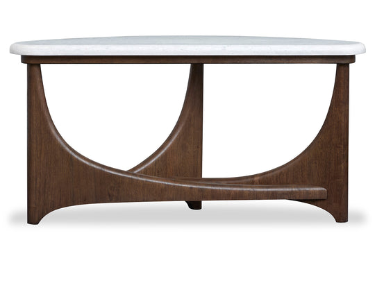 Arwen Turkish Coffee Demilune Sofa Table - T5944-75