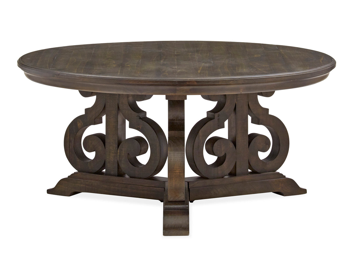 Bellamy Peppercorn Round Cocktail Table - T2491-45