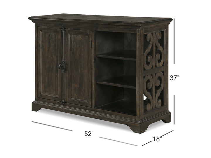 Bellamy Peppercorn Printer Stand - H2491-42