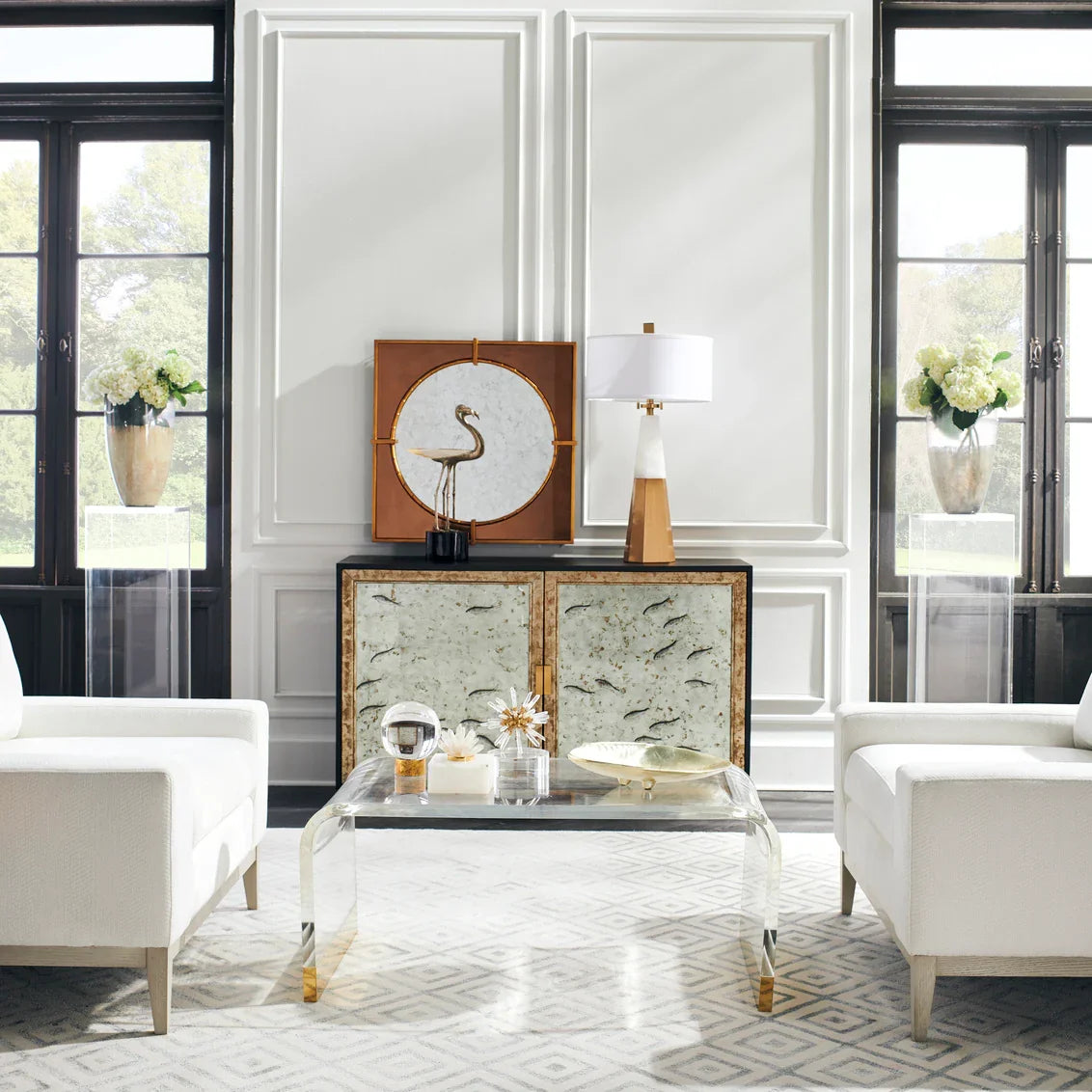 Chelsea House Waterfall Coffee Table COFFEE TABLES