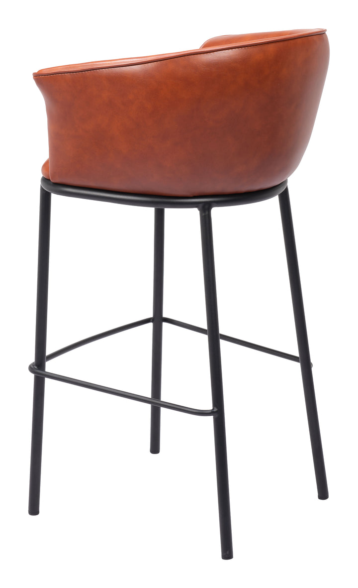Garston Barstool Brown