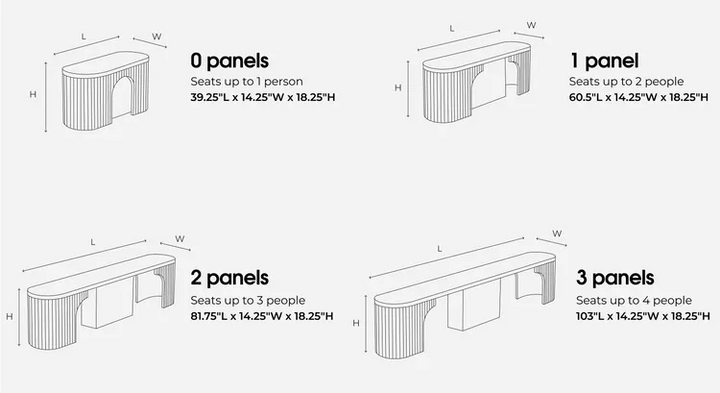 Transformer Table Round Dining Set
