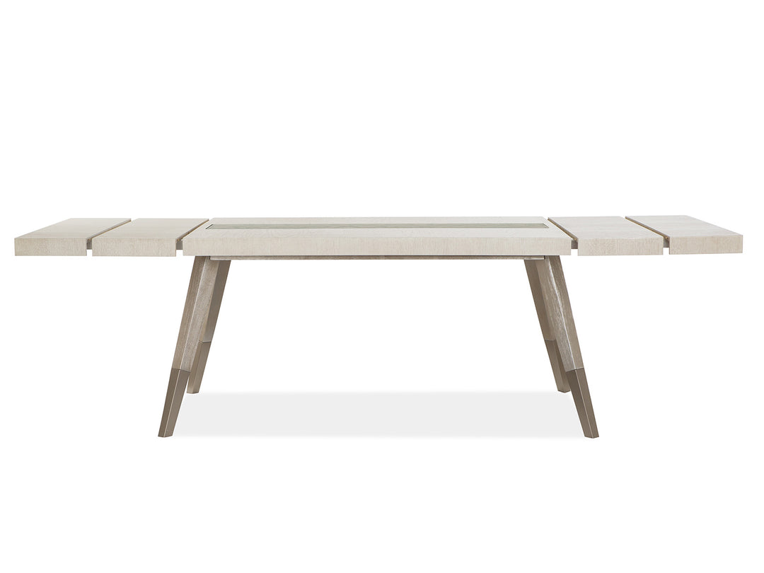 Lenox Acadia White Extendable Rectangular Dining Table - D5490-20