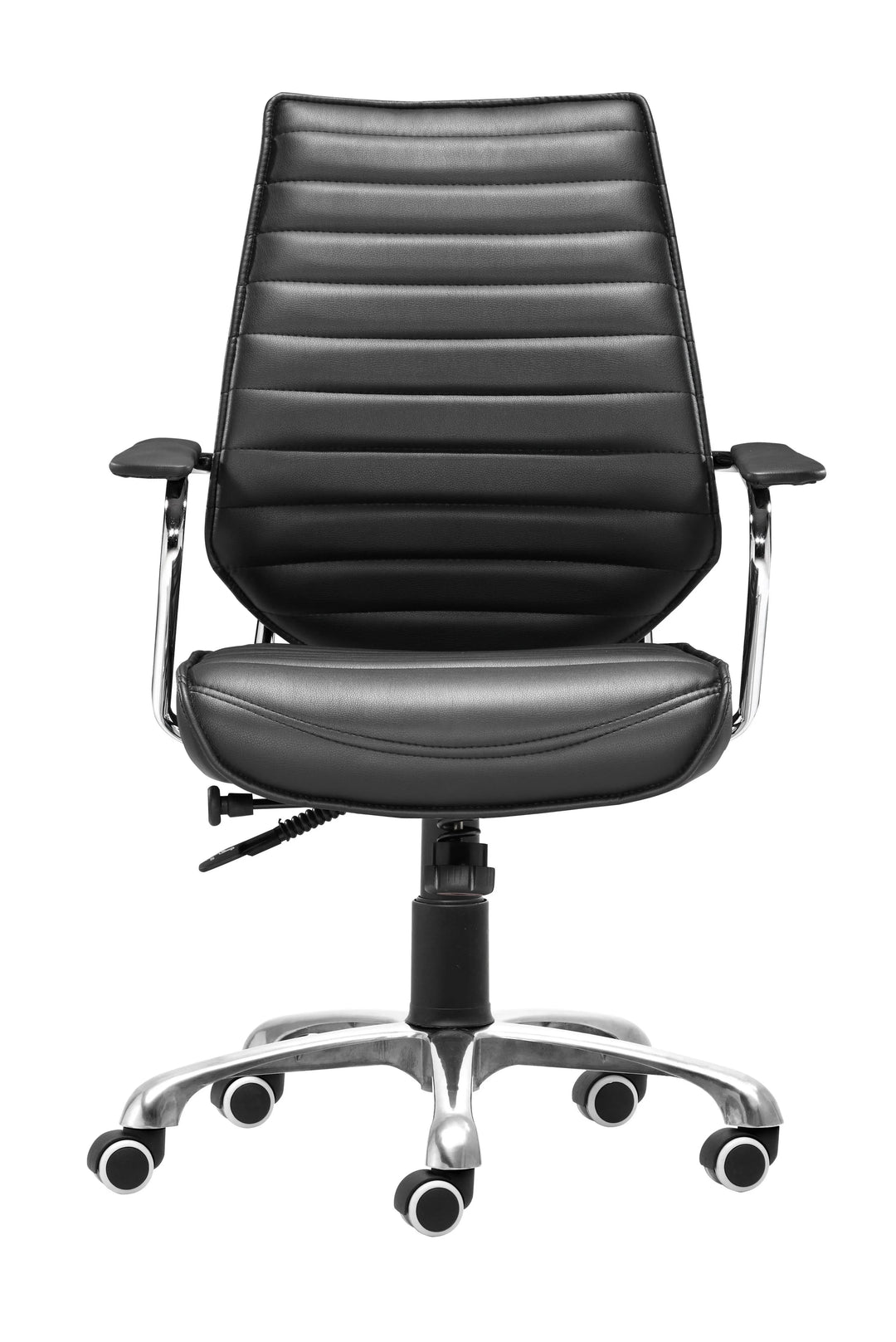 Enterprise Low Back Office Chair Black - AmericanHomeFurniture