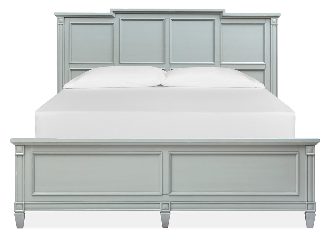 Glenbrook Pebble California King Panel Bed - B5668-74
