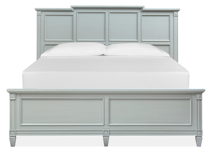 Glenbrook Pebble California King Panel Bed - B5668-74