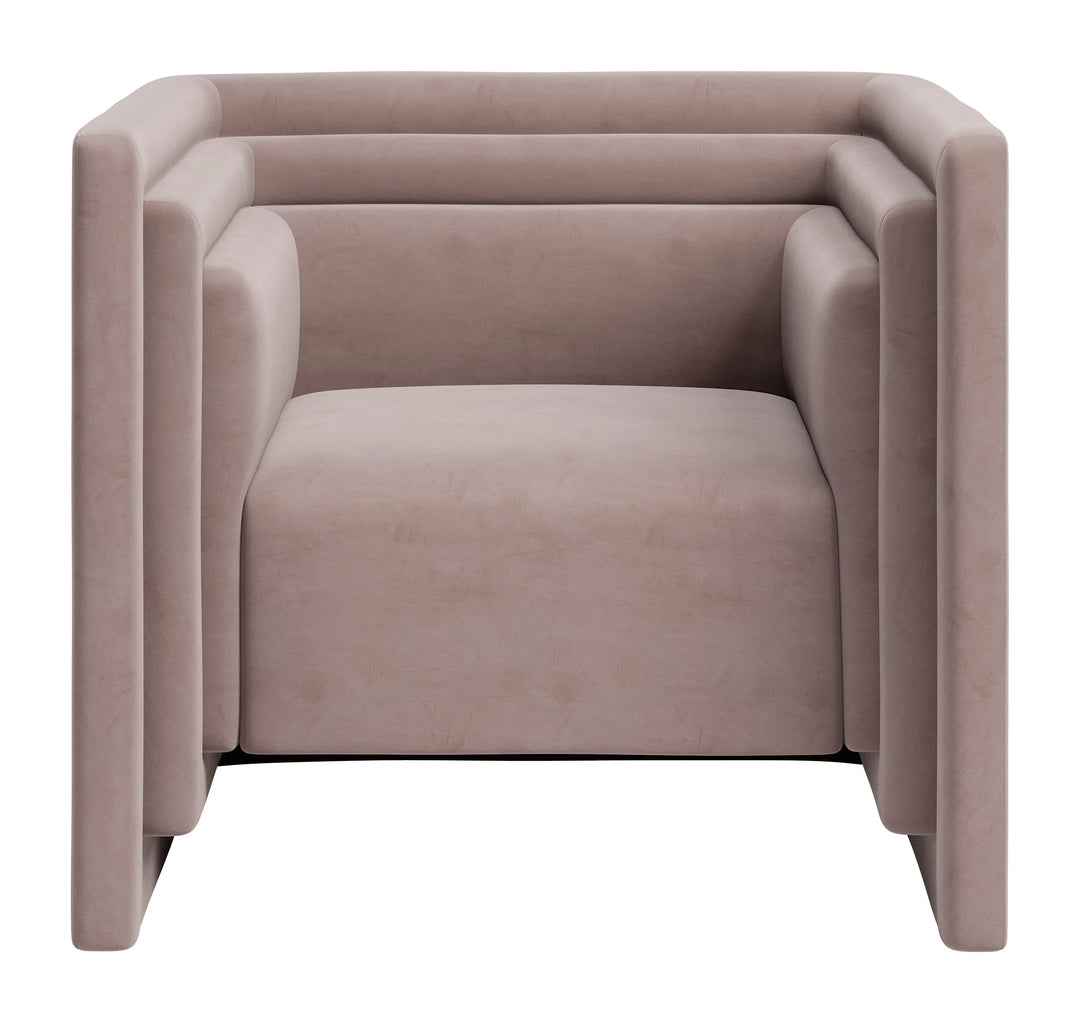 Trippel Armchair Taupe - AmericanHomeFurniture