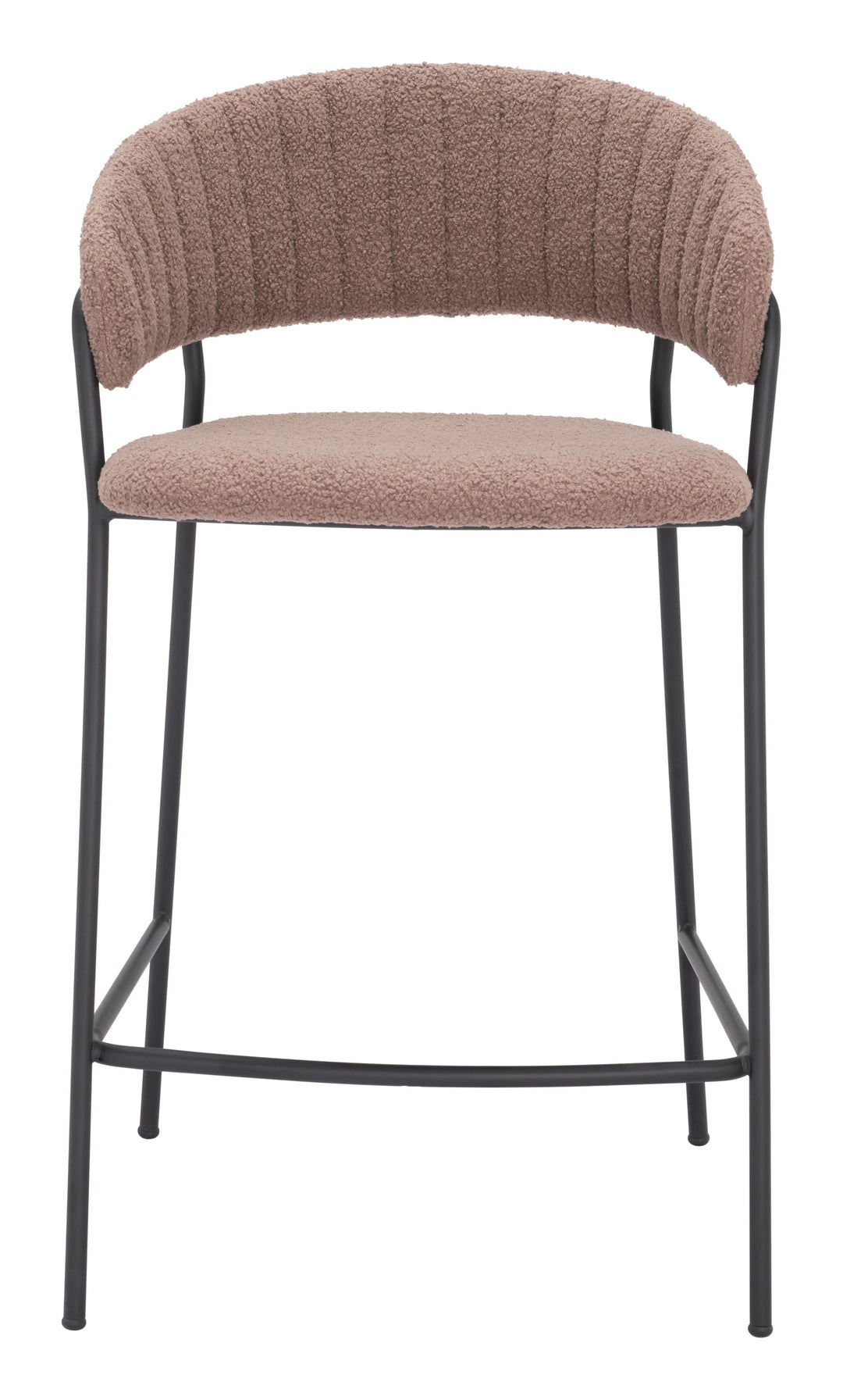 Josephine Counter Stool (Set of 2) Brown - AmericanHomeFurniture