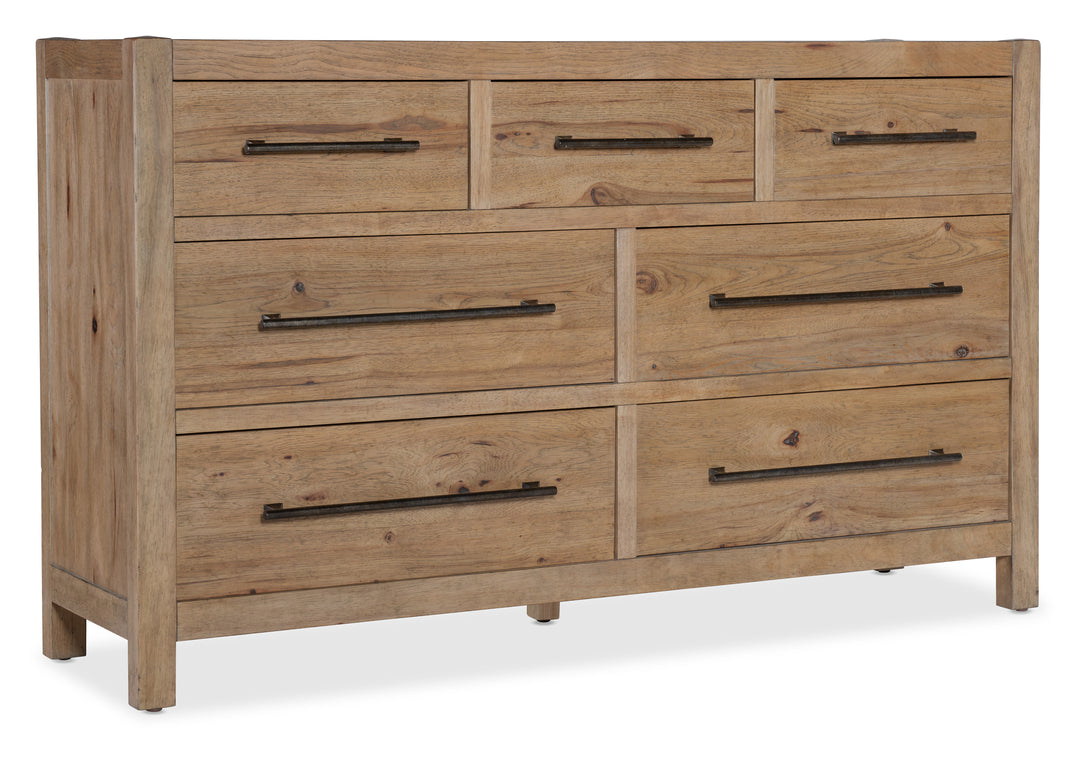 American Home Furniture | Hooker Furniture - Vineyard Row Seven-Drawer Dresser