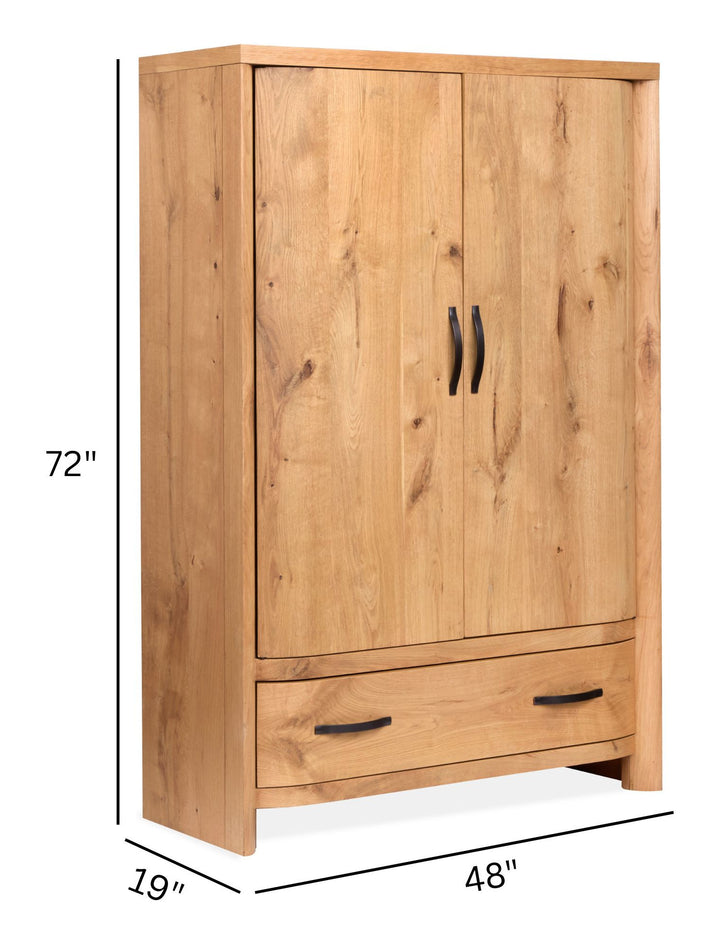 Laramie Honey Wheat Armoire - B6433-30