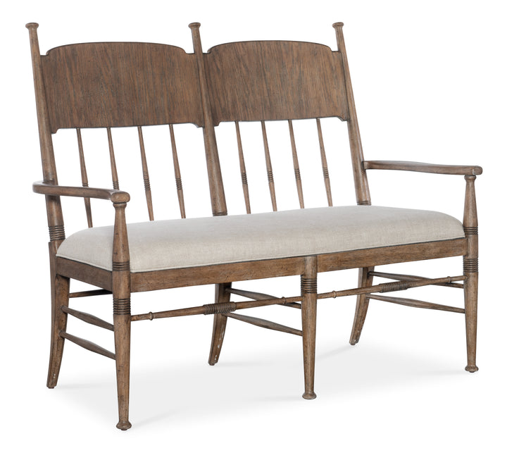 American Home Furniture | Hooker Furniture - Americana Dining Bench - Honey