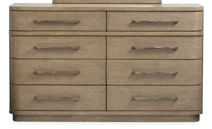 Thorne Amber Brown Double Drawer Dresser - B6593-22