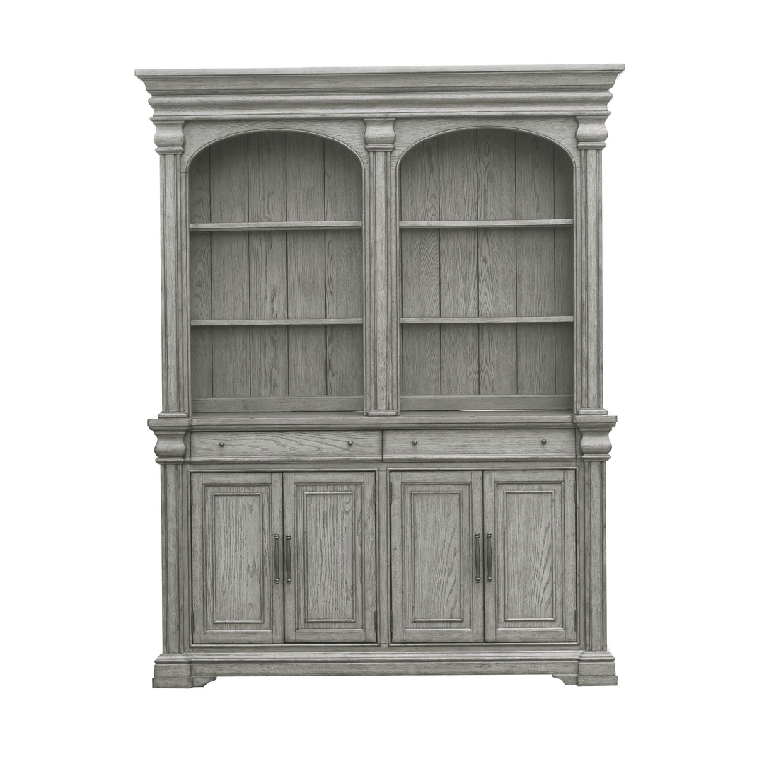 Madison Ridge Server and Hutch - AmericanHomeFurniture