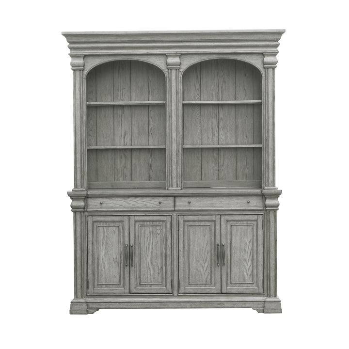 Madison Ridge Server and Hutch - AmericanHomeFurniture