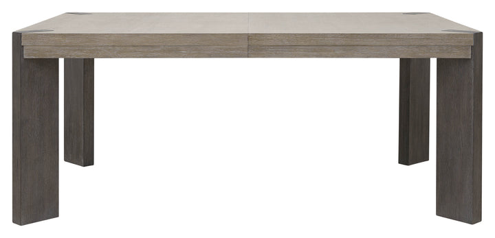 Anderson Park Moose Trail And Frontier Brown Leg Dining Table - P402240