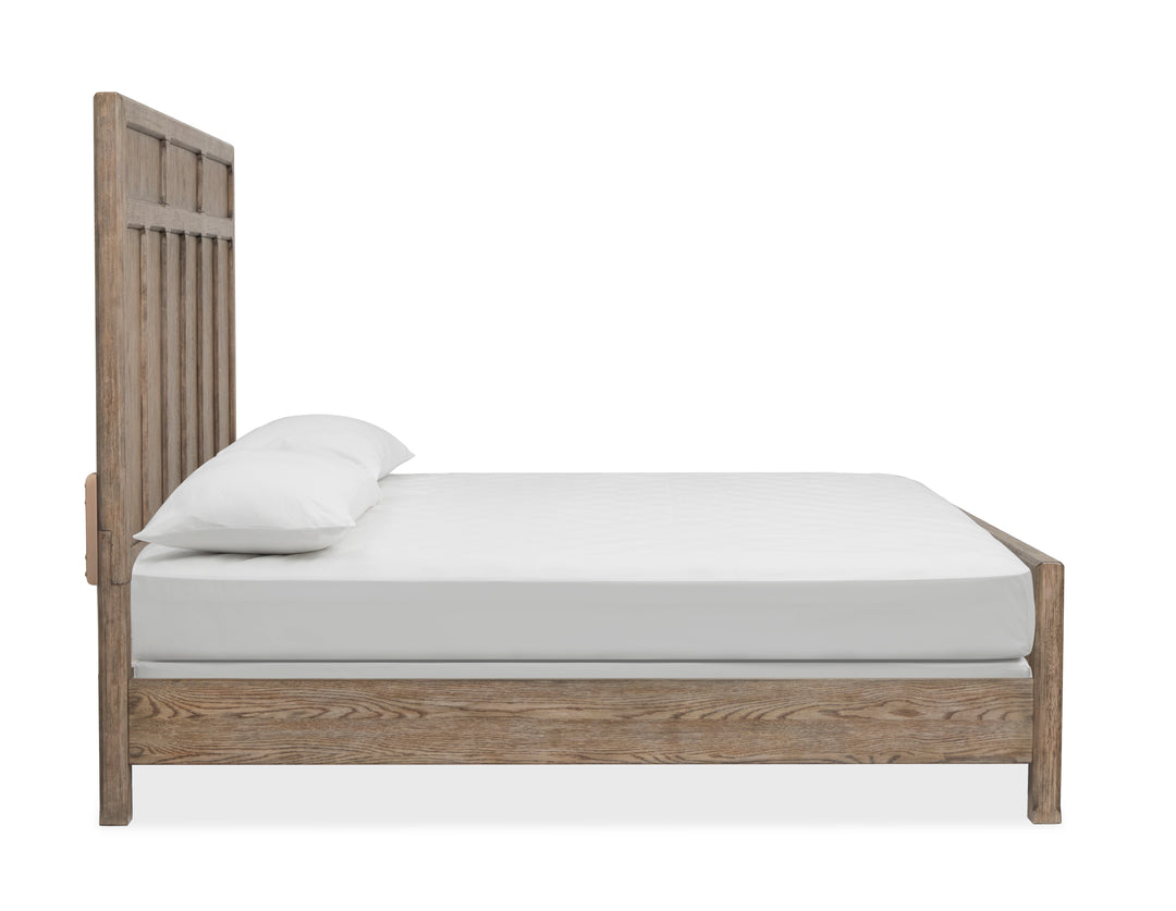 Claremont Smokey Taupe King Panel Bed - B5942-64