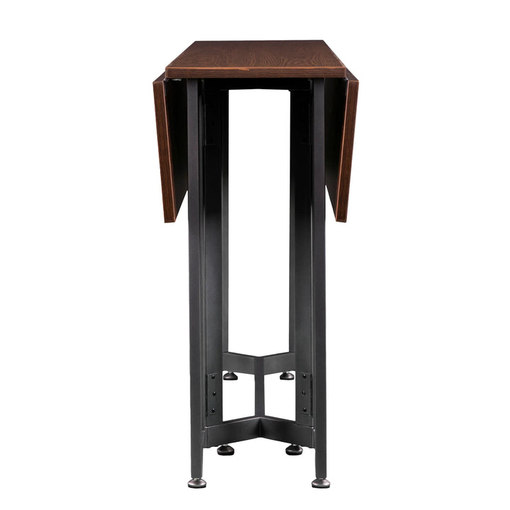 Holly & Martin Driness Drop Leaf Table - Tobacco w/ Gray - AmericanHomeFurniture