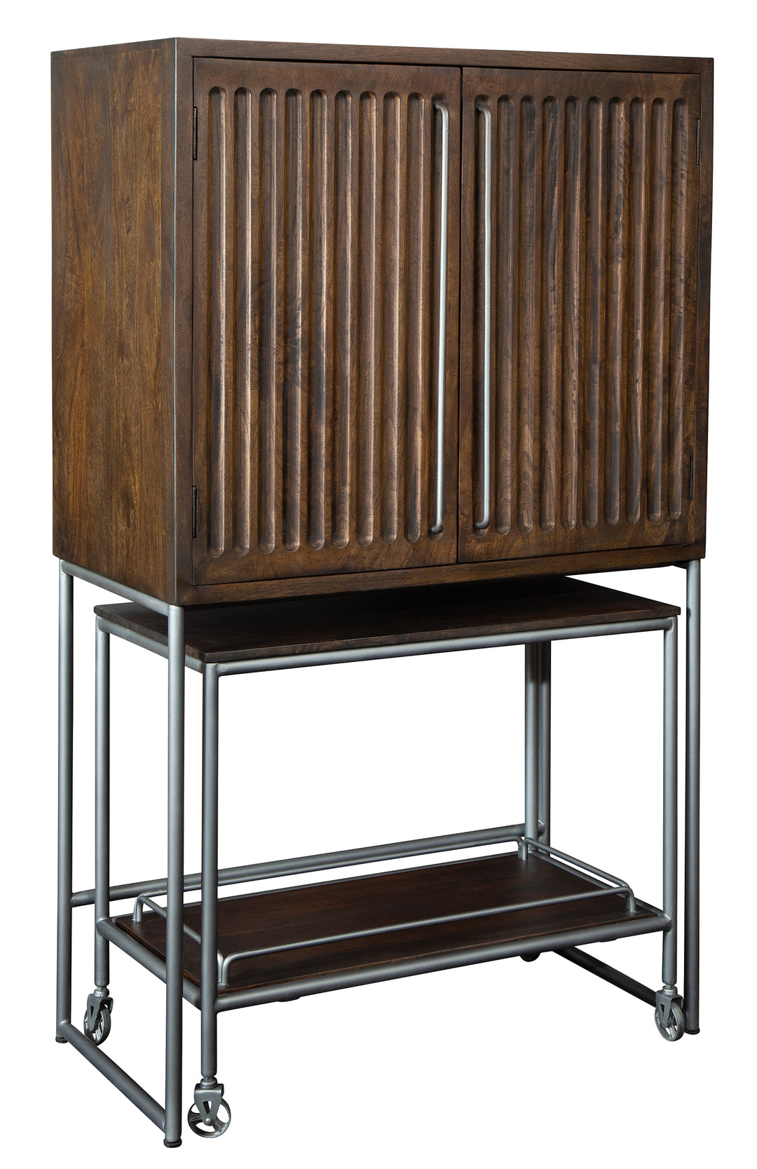 American Home Furniture | Howard Miller - Bar Cart Wine & Bar Cabinet