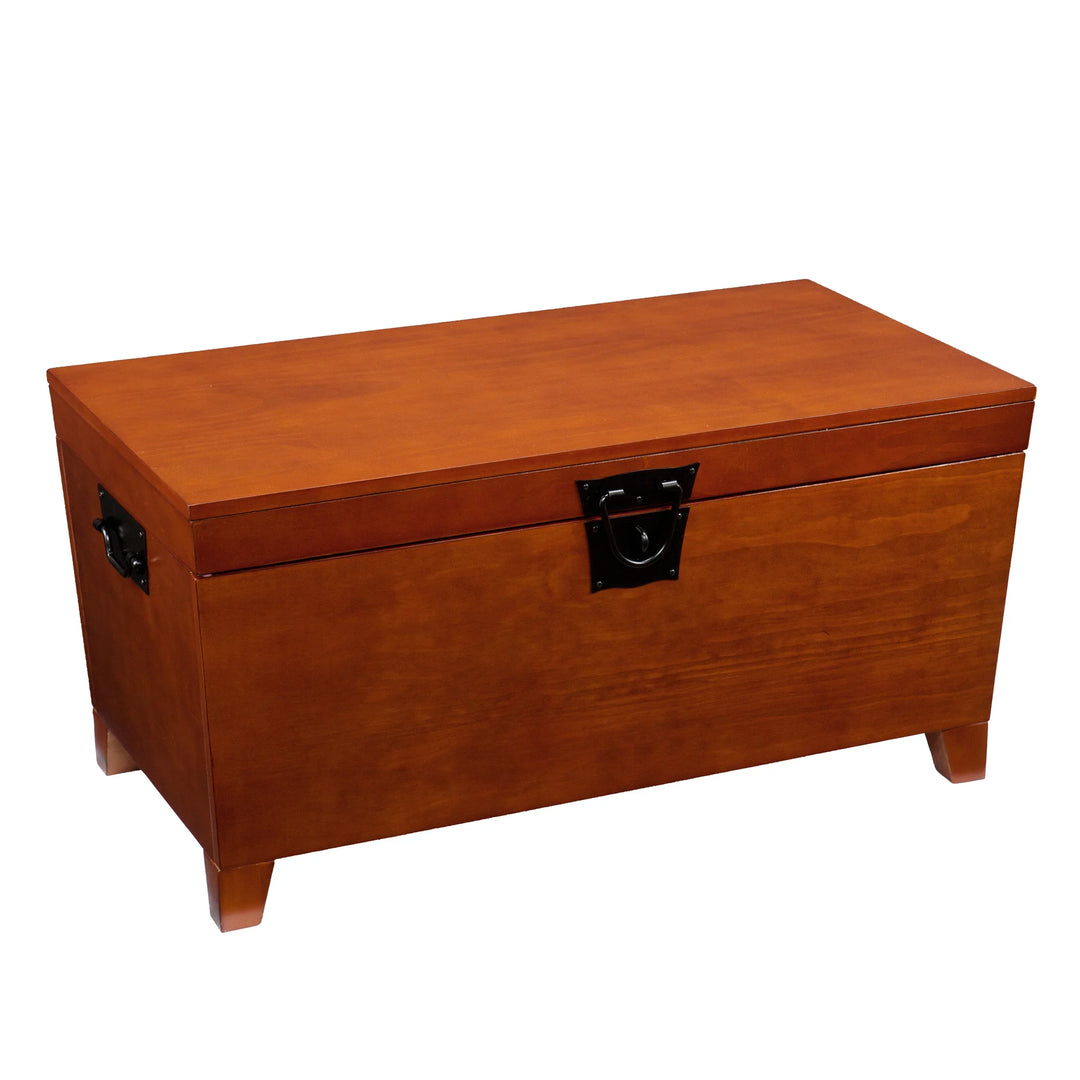 Pyramid Lift-Top Trunk Coffee Table - AmericanHomeFurniture