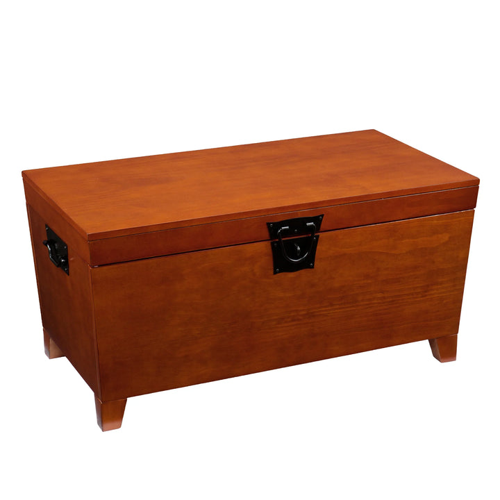 Pyramid Lift-Top Trunk Coffee Table - AmericanHomeFurniture